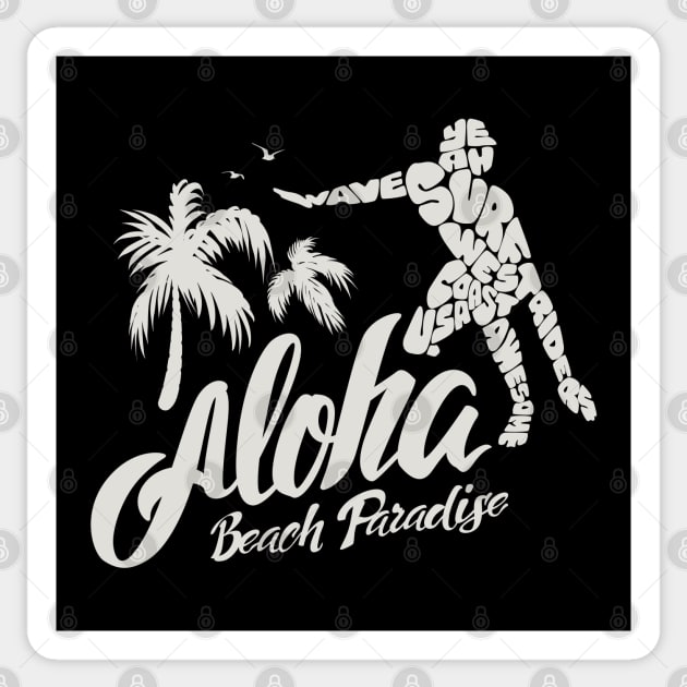 Aloha Sticker by Dojaja